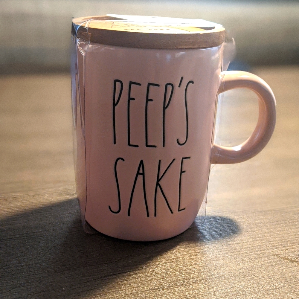 RAE DUNN Peep's Sake Easter with cover / lid